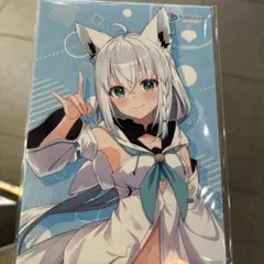 TSUTAYA Hello hololive ミニキャンバス風ボード 白上フブキ