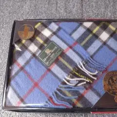 ハイランド ツイード HIGHLAND TWEEDS 英国製 ひざかけ 未使用
