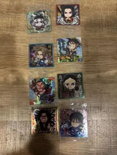 キングダム　ウエハースシール　８枚組