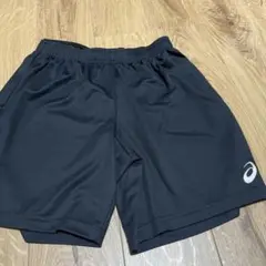 アシックス ブラック パンツ Lサイズ