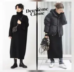 年末セール★Deuxieme Classe タートルネックニットワンピ カシミヤ