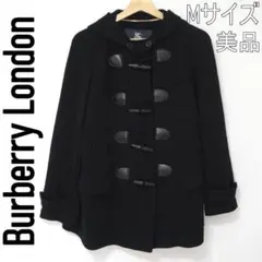 【ノバチェック】【希少】バーバリーロンドン ダッフルコート ブルゾン Mサイズ