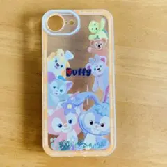 iPhone16e ダッフィーフレンズ ソフトケース カバー