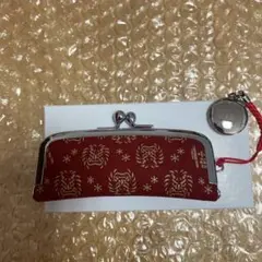 印伝　なまはげ柄印鑑入れ