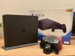 【美品】PS4 1TB 純正コントローラー2機 箱有り 充電器付き