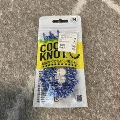 新品未使用 COOLKNOT 靴紐 M 結ばなくていい靴ひも 　ブルーミックス