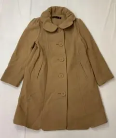 franchelippee フランシュリッペ 厚手コート 茶 サイズFL5