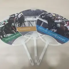 新潟競馬場　うちわ　3点セット