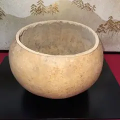 茶道具、ふくべ炭取、白、みち番ね 茶道具、ふくべ炭取、白、みち番ね - メルカリ