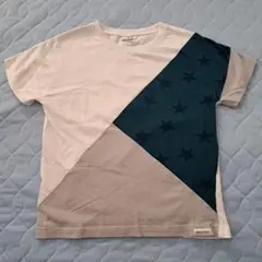 星柄デザイン Tシャツ 130