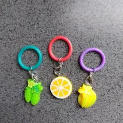 カラフルフルーツ野菜アンブレラマーカーセット