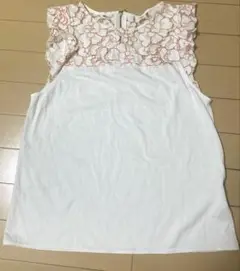 可愛いお花のレース　トップス♡made in Japan