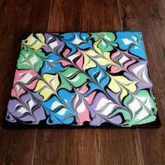 フルイドアート　ポーリングアート　抽象画　現代アート　モダンアート