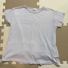 branshes 薄紫　Tシャツ　後ろにフリル　130 【即購入OK】