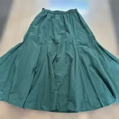 UNIQLO グリーン ロングマーメイドスカート M