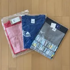 岡山マラソン　ランニングTシャツ　3枚セット（Sサイズ×2枚・Mサイズ×1枚）