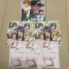 会長はメイド様！ 白泉社カフェ コースター 3枚セット カード3枚セット
