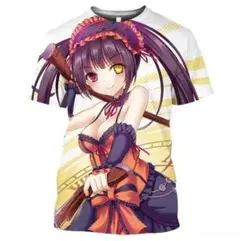 時崎狂三 デート・ア・ライブ Tシャツ シャツ デートアライブ 構え