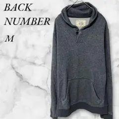 バックナンバー　トレーナー　スウェット　長袖　M　グレー