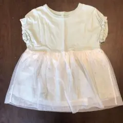 キッズ　チュニック　グリーン　120cm