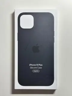 【新品】純正 iPhone 14 Plus シリコンケース・ミッドナイト②