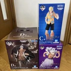 一番くじ ワンピース 未来島エッグヘッド～きみへの想い～A賞 C賞 D賞3箱