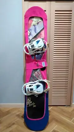 SALOMON サロモン スノーボードセット 140cm カバー付