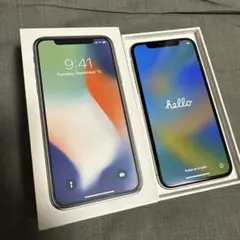 iPhone X 256GBシルバー 本体 iPad3 本体セット