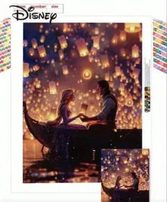 Disney ダイヤモンドペインティングキット 30x40 フレームレス