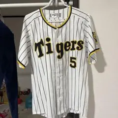 HANSIN Tigers ユニフォーム CHIKAMOTO 5 S