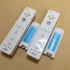 wii wiiu対応 リモコン ホワイト 2個