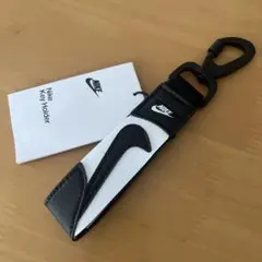 【新品】NIKE ナイキ プレミアム カラビナキーホルダー ロゴ ブラック