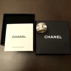 CHANEL クリスタルストーンリング