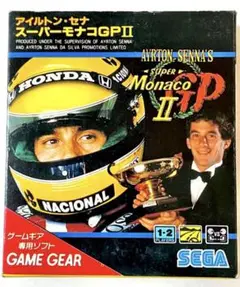 ❤️箱・説明書あり❤️アイルトンセナ☆スーパーモナコGP☆SEGA☆ゲームギア