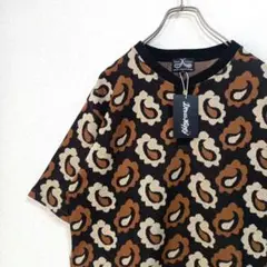 新品未使用タグ付 ドレスヒッピー ペイズリーヘンリーTシャツ ニット ジャガード