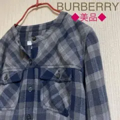 バーバリー チェック 2wayシャツワンピース 140 10Y