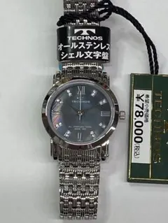 テクノス TECHNOS レディース 腕時計 未使用