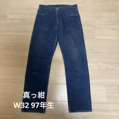 USA製90'sリーバイス501ボタンフライ赤タブ紙パッチ全残り裏653W32