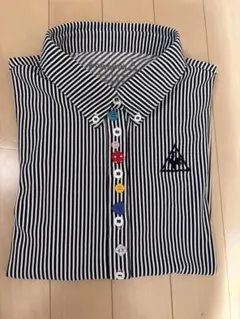 《美品》LE COQ GOLF ルコック ゴルフウェア 長袖ポロシャツ