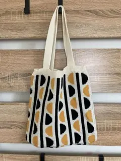 ニットトートバッグ