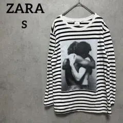 ZARA(ザラ) ロバート メープルソープ コラボ ストライプ 長袖 S