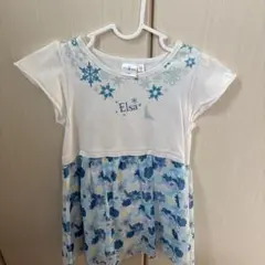 【よりどり対象商品】⑤エルサ 半袖ワンピース 110サイズ