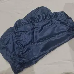 匿名配送✨ シルキータッチ 枕カバー 43cm×63cm ネイビー