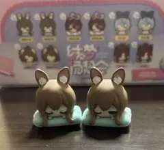 アークナイツ×miniso「絨夢暢想會」ミニフィギュア アーミヤ2種