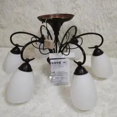 【未使用品】ダイコー　照明 6灯 ランプ付 10畳用
