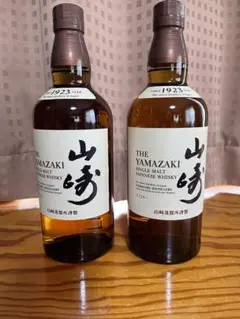 サントリー 山崎 シングルモルト ウィスキー 700ml 2本