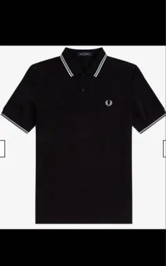 FRED PERRY フレッドペリー ポロシャツ ブラック 新品 タグ付き