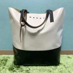 MARNI PVC レザー トートバッグ 肩がけ