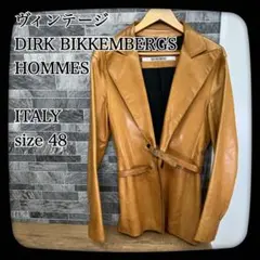 2025年最新】DIRK BIKKEMBERGS メンズ レザージャケット