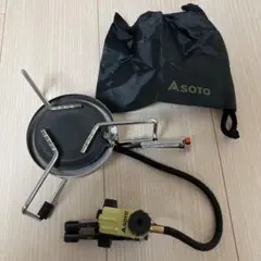 廃盤希少品SOTO ST-301 新品未使用未点火品+ステンリング五徳CB缶付き 廃盤希少品SOTO ST-301 新品未使用未点火品+ステンリング五徳CB